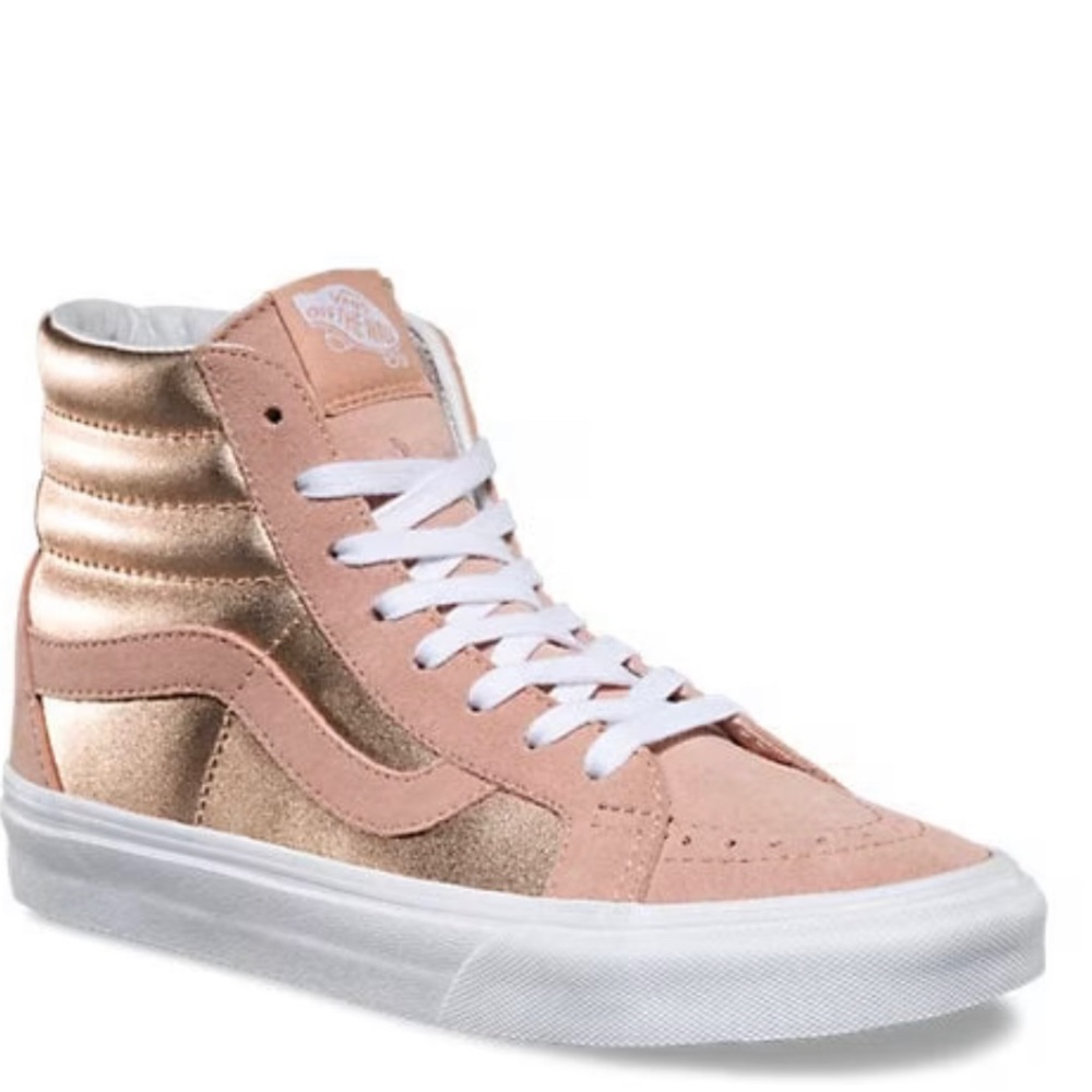 Rose Gold Sk-8 High Vans
